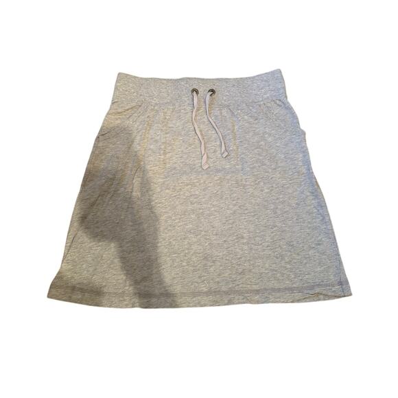 MERONA Gray 100% Cotton Mini Skirt Size Small - Picture 1 of 4